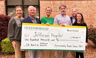 Queensborough Supports Jefferson Hospital...